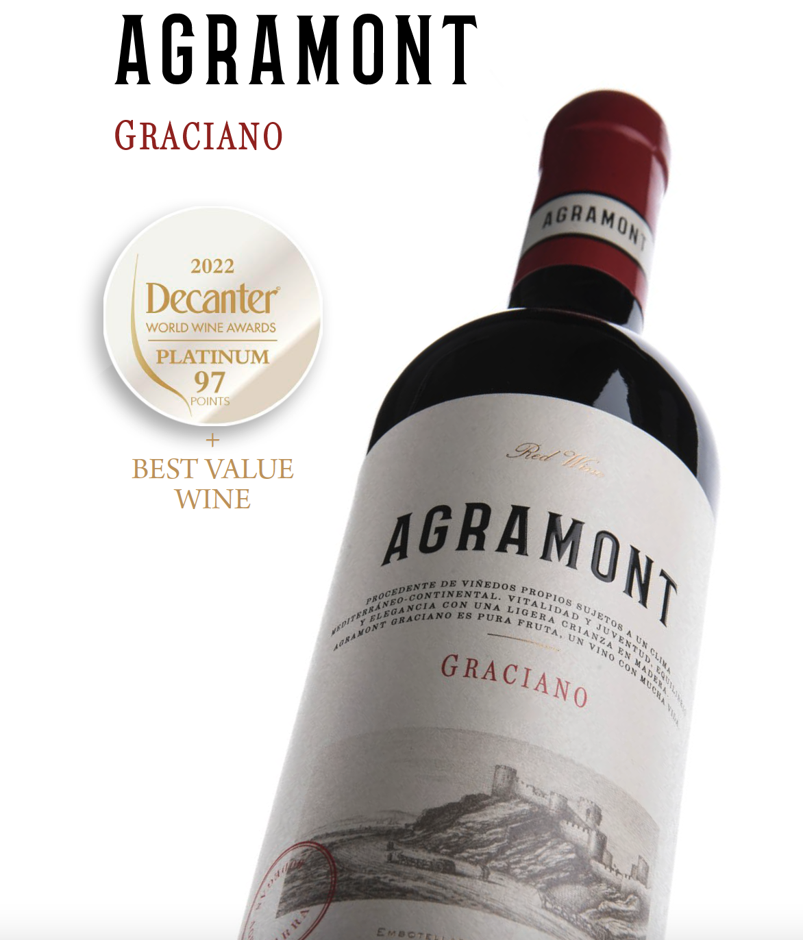 (image for) Agramont Graciano 2021 [Dec 97] [Trophy - Best Value]